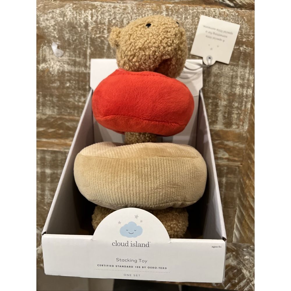 Cloud Island Soft Plush‎ Baby Toy Stackers. Kids Baby Room Decor & Toys